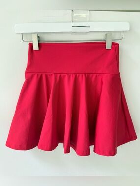 NWT 21 Saints Red Skort with Spandex size small